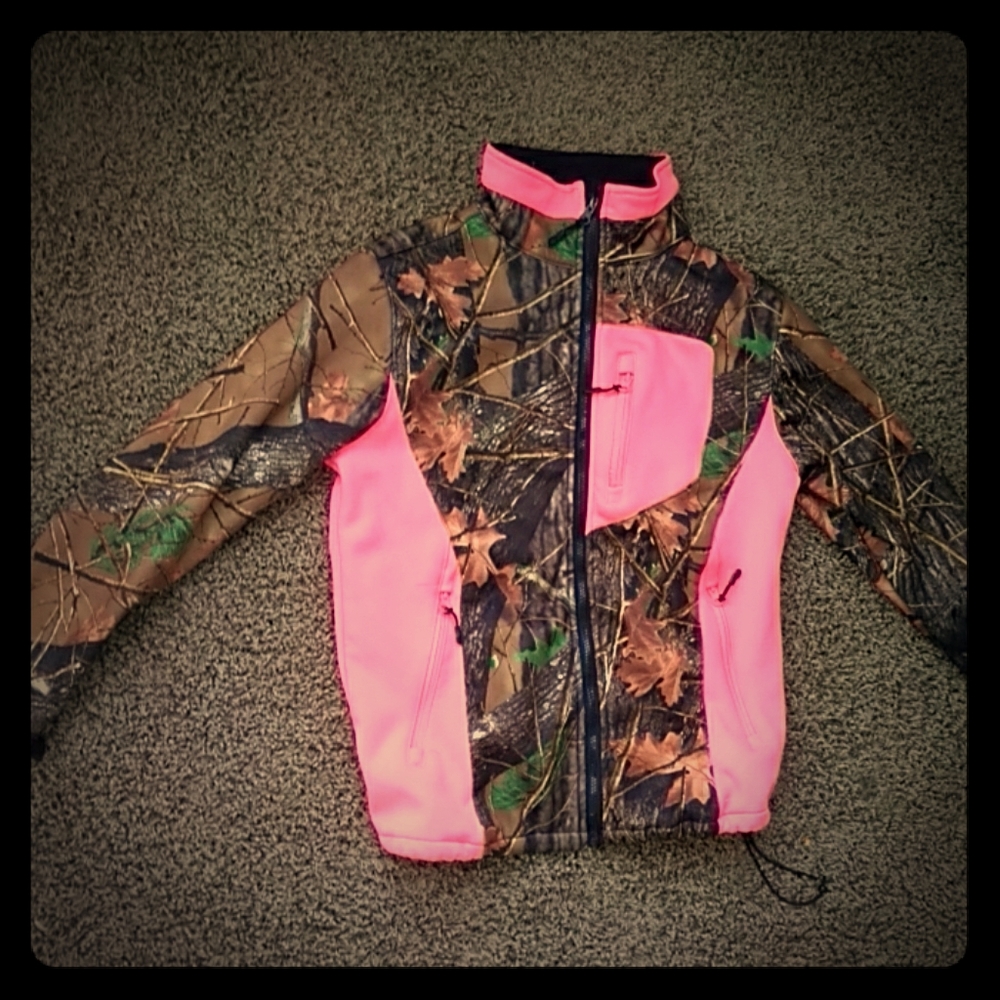 hot pink Camo jacket